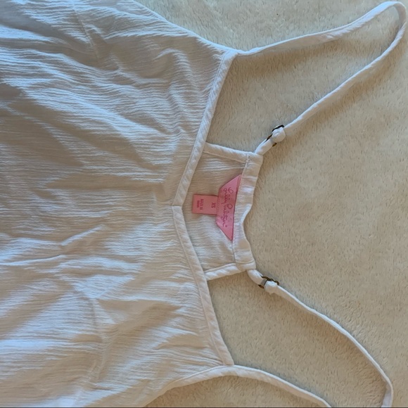 Lilly Pulitzer DUSK LILEEZE TANK TOP White Cami - Picture 3 of 8